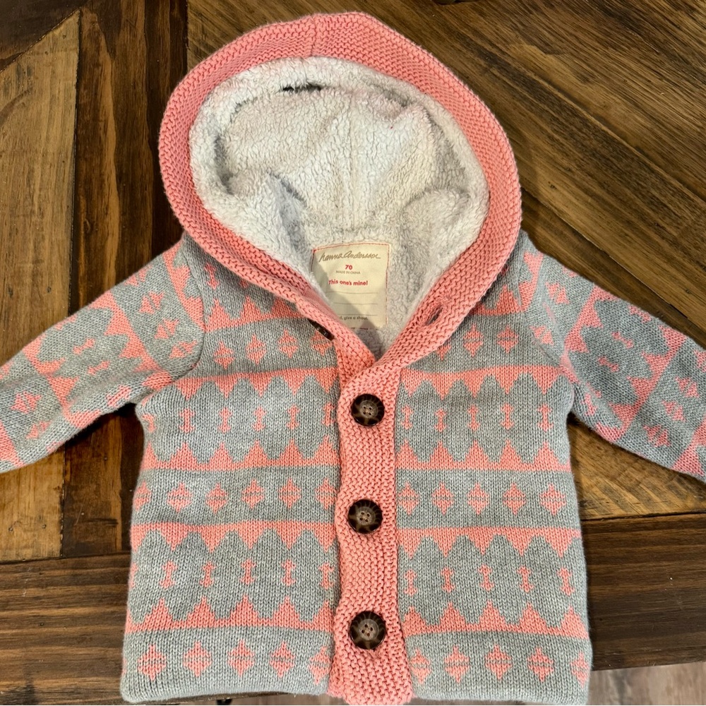 Hanna Andersson Sherpa Lined Hoodie